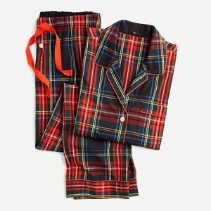 NWT J. Crew Vintage Pajama Set in Stewart Tartan